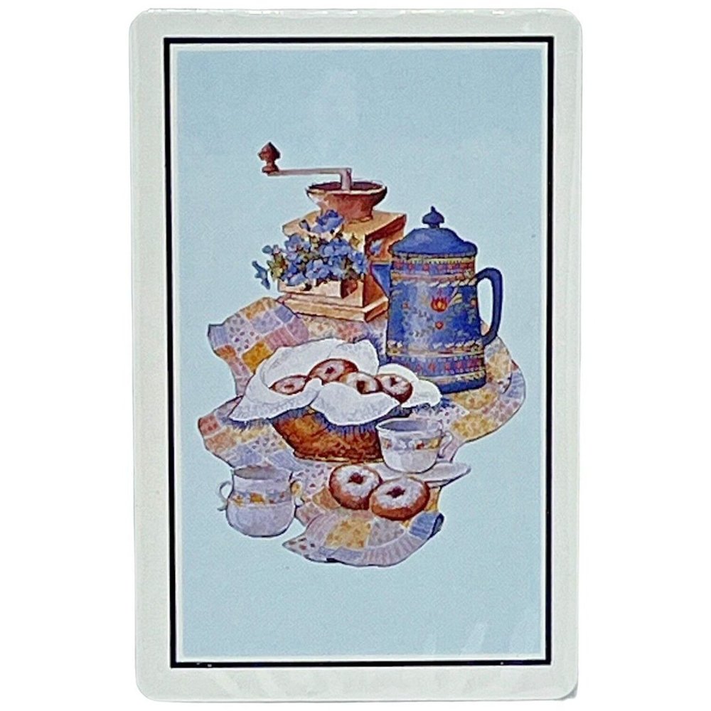 Vtg Graphica Playing Cards Coffee Grinder Sealed Cellophane Sherbrooke Quebec